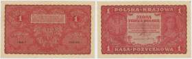 II RP, 1 marka polska 1919 I SERIA T