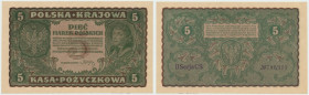 II RP, 5 marek polskich 1919 II SERIA CS