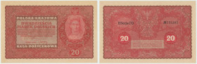 II RP, 20 marek polskich 1919 II SERJA CO