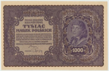 II RP, 1000 marek polskich 1919 I SERJA BN