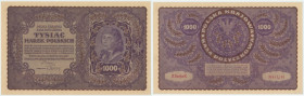 II RP, 1000 marek polskich 1919 II SERJA K