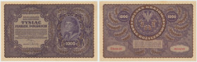 II RP, 1000 marek polskich 1919 II SERJA AE
