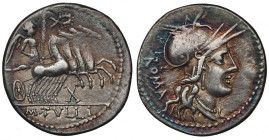 Roman Republic, M. Tullius, Denarius