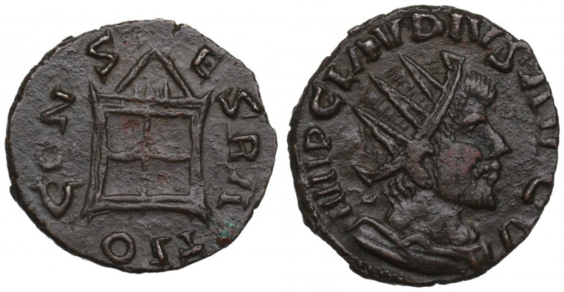 Roman Empire, Claudius II Gothicus, Antoninian OBVERSE&nbsp;IMP CLAVDIVS&nbsp;AV...