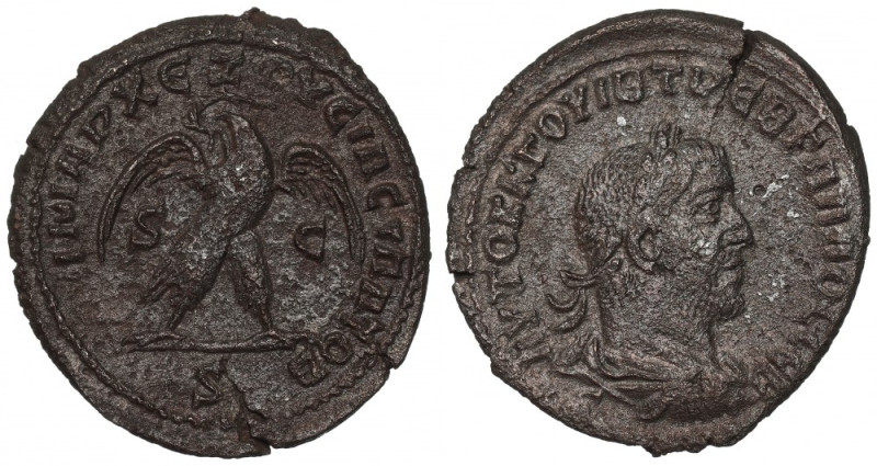 Roman Provincial, Syria, Trebonianus Gallus, Tetradrachm Antiochia Ładny przykła...