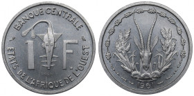 West Africa, 1 franc 1961 - ESSAI