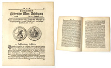 Historischen Munz-Belustigung 1732 - dwutalar 1521 Salzburg