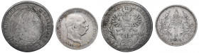 Austria and Hungary, Lot of minor coins