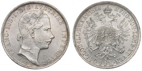 Austro-Węgry, Franciszek Józef, 1 floren 1858