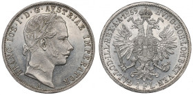 Austria, 1 florin 1859