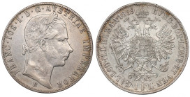 Austria, 1 florin 1859 B