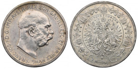 Austria, Franz Joseph, 5 corona 1909