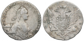 Russia, Catherine II, Ruble 1766