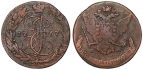 Russia, Catherine II, 5 kopecks 1767