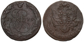 Russia, Catherine II, 5 kopecks 1779