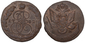 Rosja, Katarzyna II, 5 kopiejek 1782