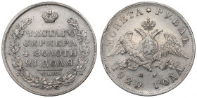 Russia, Nicholaus I, Ruble 1829 НГ