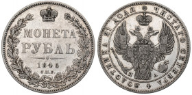 Russia, Nicholas I, Rouble 1846 ПА