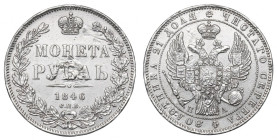 Russia, Nicholas I, Rouble 1846 ПА
