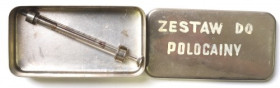 Niemcy, Strzykawka w pudełku Zestaw do polocainy
