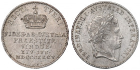 Austria, Ferdynand I, Żeton koronacyjny 1835, Wiedeń
