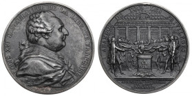 Francja, Ludwik XVI, Medal na pamiątkę zniesienia feudalizmu - XIX wieczna kopia