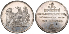France, Medal Agriculture Society Provins