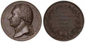 France, Medal death of marechal Augereau 1815