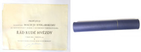 Czechosłowacja, Nadanie Orderu Czerwonej Gwiazdy dla polskiego pułkownika