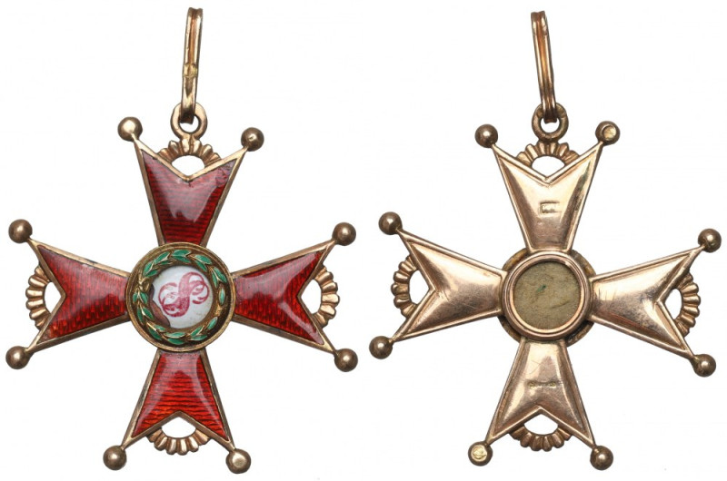 Russia, Cross of st. Stanislaus Ładnie zachowany egzemplarz. Brak aplik między r...