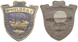 Germany, Badge 800 years of Helbra 1955
