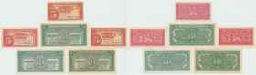 Czechoslovakia, Set of 5 and 10 crowns - 6 pcs