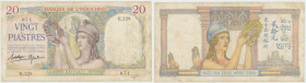 Indochiny, 20 piastres 1936