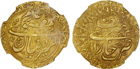 MANGHIT OF BUKHARA: Haidar, 1800-1826, AV tilla, Bukhara, AH1234//1234, A-3030.1, in the names of his grandfather Daniyal and father Ma'sum Ghazi (= S...