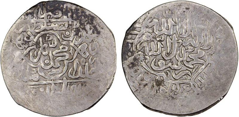 MUGHAL: Babur, 1526-1530, AR shahrukhi (4.63g), Badakhshan, AH9(29), A-2462.1, R...