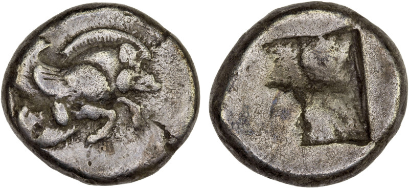 IONIA: Klazomenai, AR drachm (6.67g), ca. 500-480 BC, SNG Copenhagen 1, Asyut-61...