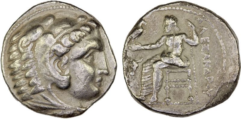 MACEDONIAN KINGDOM: Alexander III 'the Great', 336-323 BC, AR tetradrachm (16.88...