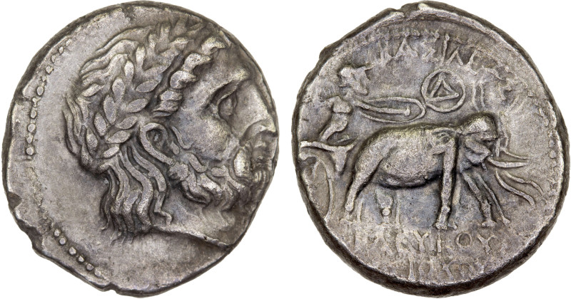 SELEUKID KINGDOM: Seleukos I Soter & Antiochos I Soter, 294-281 BC, AR drachm (3...