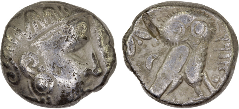 MESOPOTAMIA: Mazakes, satrap, ca. 331-322 BC, AR tetradrachm (16.59g), Mitch-126...