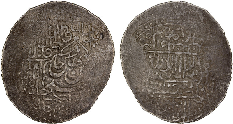 SHAYBANID: 'Abd al-Mu'min, 1598, AR tanka (4.77g), Bukhara, DM/ND, A-2997, clear...