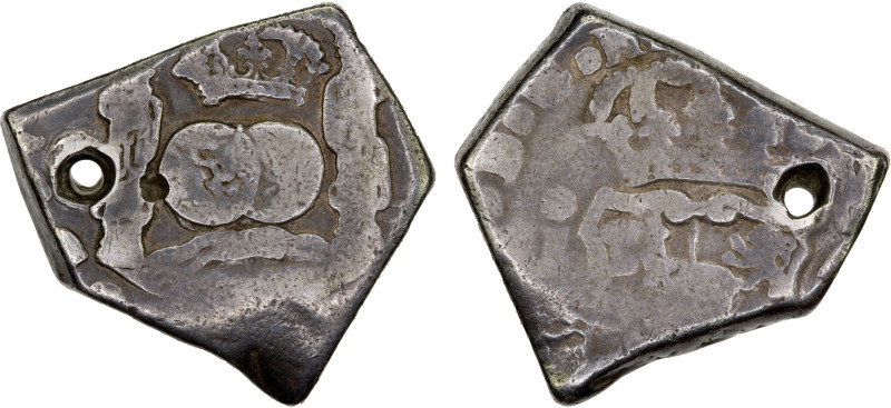 GUATEMALA: Felipe V or Fernando VI, 1700-1759, AR 4 reales (13.43g), DM (1733-17...