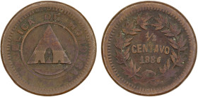 HONDURAS: Republic, AE 1/2 centavo, 1886, KM-45, well struck for these, Fine.

Estimate: USD 110 - 160