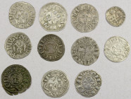 FRANCE: LOT of 11 AR coins, including medieval French feudal silver from the 12th to 15th century, including selections from Limoges, Lyon, Vienne, Va...