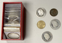 AFRICA: LOT of 40 coins, including Cape Verde (2 pcs), Egypt (3), German East Africa (8), Ivory Coast (1), Liberia (2), Morocco (2), Sierra Leone (8),...