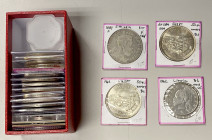 AFRICA, ETC.: LOT of 22 coins and medals, including Ancient Rome (1 pc, bronze), Australia (2), Egypt (4), Ethiopia (1), Ghana (1), Liberia (2), Moroc...