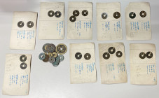 CHINA: LOT of 36 coins, a diverse lot of cash coins from the Warring States, Northern Song, Jin, Ming and Qing dynasties including a few scarce types,...