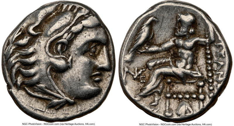 MACEDONIAN KINGDOM. Alexander III the Great (336-323 BC). AR drachm (16mm, 12h)....