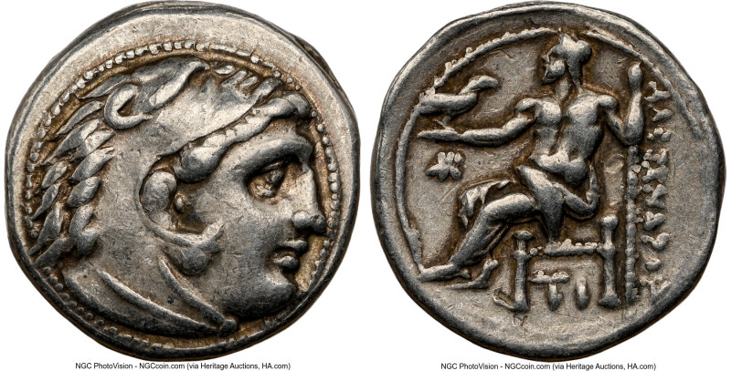 MACEDONIAN KINGDOM. Alexander III the Great (336-323 BC). AR drachm (16mm, 12h)....