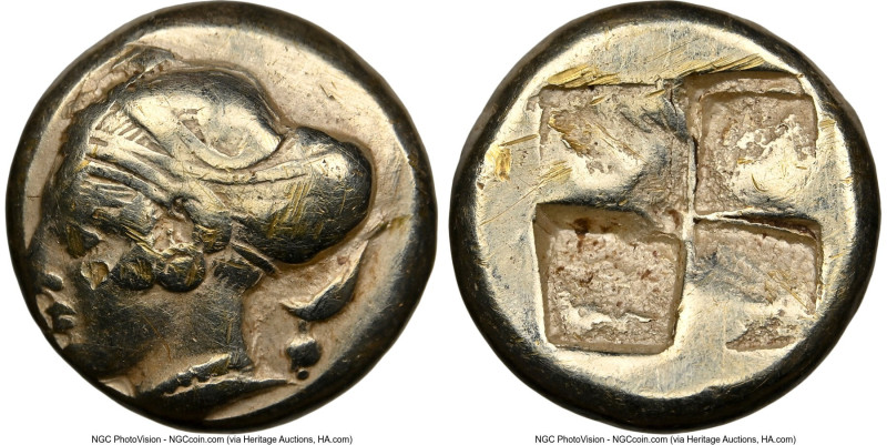 IONIA. Phocaea. Ca. 477-388 BC. EL sixth-stater or hecte (10mm, 2.54 gm). NGC VF...