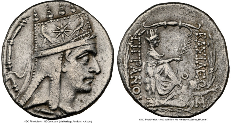 ARMENIAN KINGDOM. Tigranes II the Great (95-56 BC). AR tetradrachm (28mm, 15.23 ...